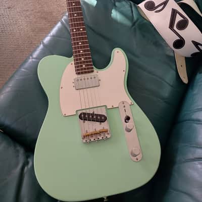 Fender American Performer Telecaster Hum Rosewood Fretboard 2023 - Satin Surf Green image 2