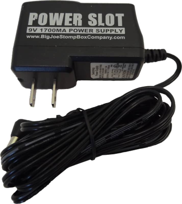 NEW! Big Joe Stomp Box Company PS-202 9v 1700mA Daisy Chain Power Adapter Black image 1