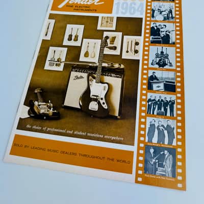 Fender Fine Electric Instruments Catalog – Original Factory Issue 1963-1964 image 1