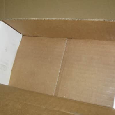 kind of lightly handled genuine Fulltone EMPTY BOX & printout copy of paperwork ONLY for Clyde Deluxe pedal (NO pedal) 2010s (specifically 2019) white box with black & white labels image 21