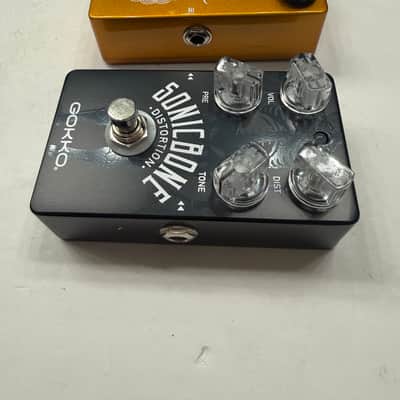 Gokko Divine Shimmering Reverb + Sonicbone Distortion Guitar Effect Pedal Lot image 5