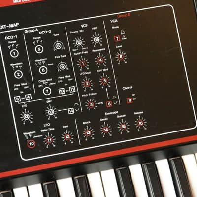 Roland JX-3P 61-Key Programmable Preset Polyphonic Synthesizer w/ PG-200 Programmer image 2