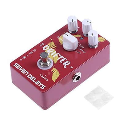 Caline CP-37 Seven Delays Multi-Delay Electric/Acoustic Guitar Pedal Analog | Digital | LoFi | Tape+ image 2
