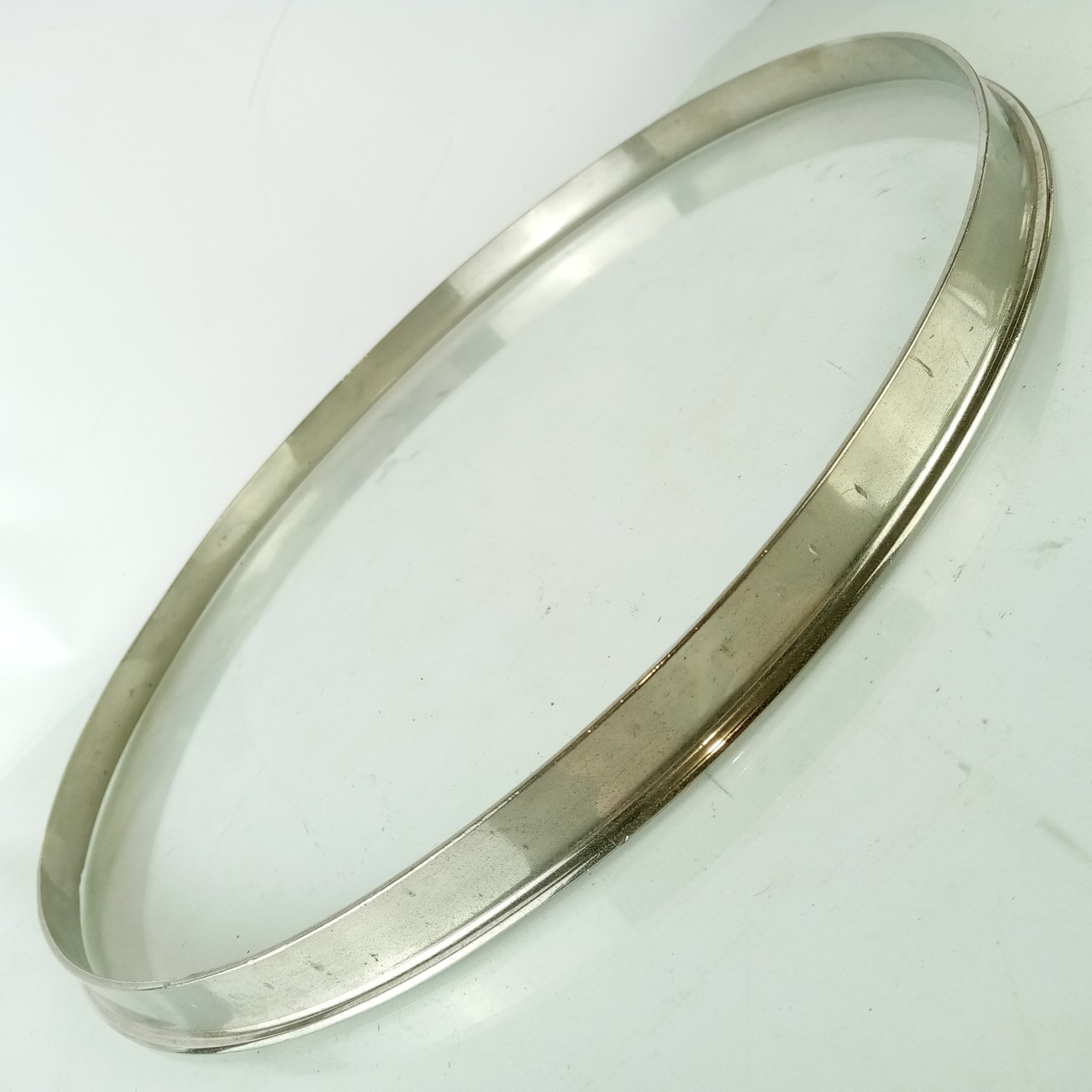 Ludwig & Ludwig NOB 14" Single-Flange Nickel-Brass Snare/Floor Tom Drum Rim/Hoop — main photograph