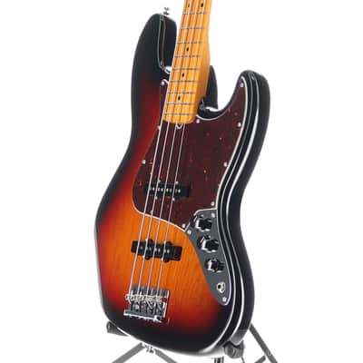 Fender Certified Pre-Owned American Professional II Jazz Bass, Maple Fingerboard, 3-Color Sunburst (P10) (93948) image 4