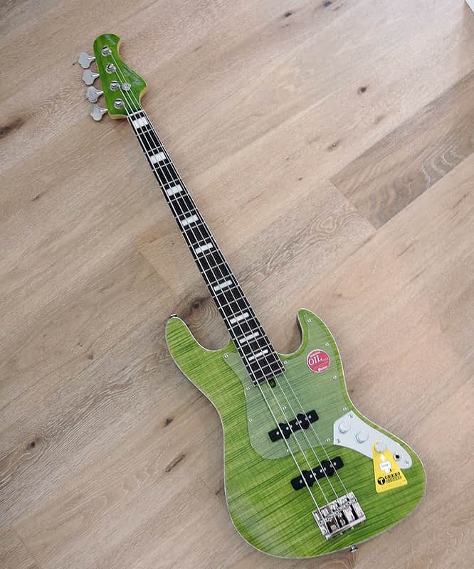 Bacchus Craft Japan Series - WL4-FM CUSTOM - 4 string bass with