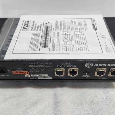 Klark Teknik DN 332 Dual Channel 2/3 Octave Graphic Equaliser image 5