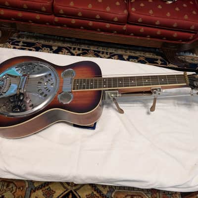 Gold Tone Reso Guitar with Knee Levers image 2
