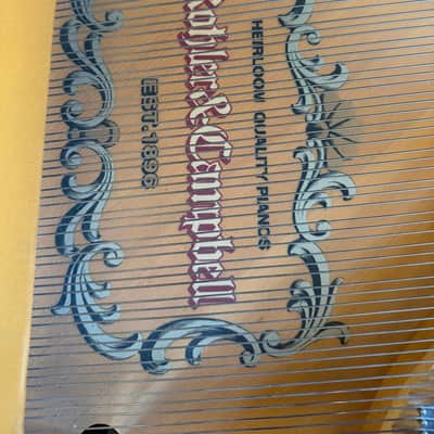 Kohler & Campbell KCG-650 6'5" grand piano - polished mahogany image 5