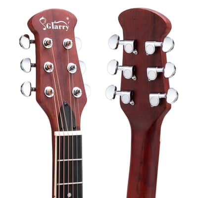 🎸"O" Style Acoustic-Electric Guitar +Soft Case / Gig Bag +Rosewood Fretboard!🎸 image 5
