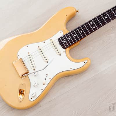 1987 Fender Custom Shop American Vintage '62 Stratocaster Blonde Mary Kaye w/ Gold Hardware, Case & Hangtags image 1