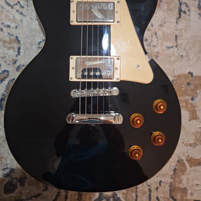 Epiphone Les Paul Standard Ebony Black 2012 Made in Indonesia image 2