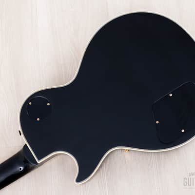 1989 Orville by Gibson Les Paul Custom LPC-EB Black Beauty w/ USA Bill Lawrence Humbuckers image 13