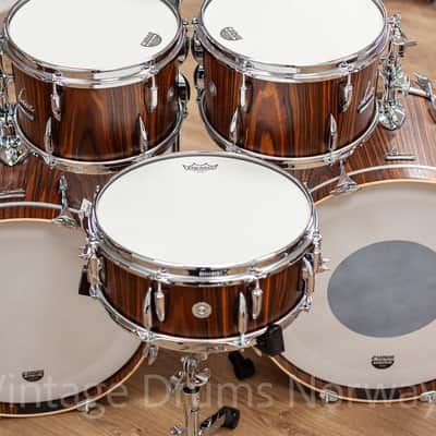 Sonor Vintage Series Rosewood SemiGloss Beech Shell Bank – Made in Germany image 9