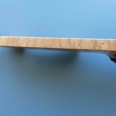 Musikraft Strat style Maple with Rosewood Fretboard 24 3/4" Scale LSR Nut 2024 - Gloss Nitrocellulose image 13