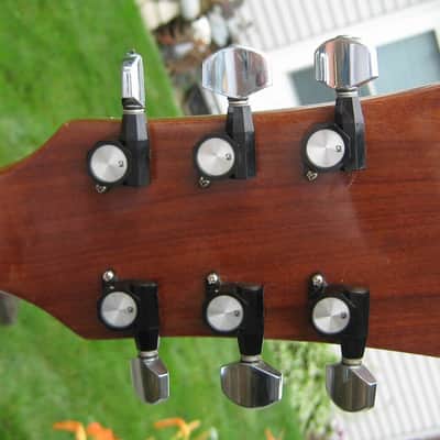 Vintage Ventura V12 Japan Built Acoustic Guitar - Gibson Style Headstock / Bridge image 5