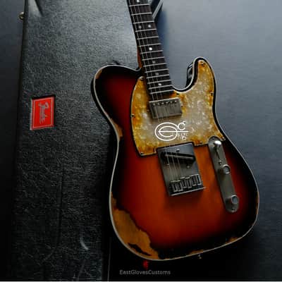 Fender American Deluxe Telecaster Sunburst Made in USA Heavy Aged Relic (RARE) image 17