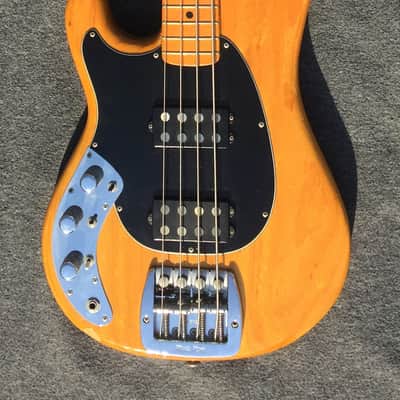 Music Man Sabre Bass Lefty Natural Maple Neck Pre Ernie Ball 1980 image 1