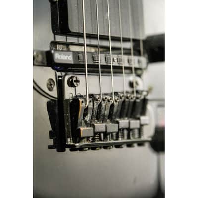 1990 Casio MG-510 Midi Guitar black image 9