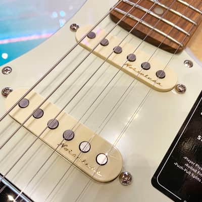 Fender Player Plus Stratocaster HSS 2021 Belair Blue Electric Guitar image 8