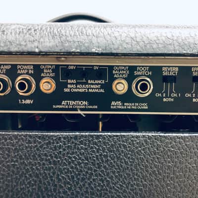 1998 Fender ‘94 Twin Amp “Evil Twin”, 2 Channel 100-Watt 2x12" Combo image 13