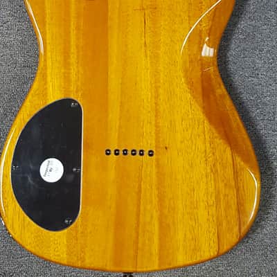 Fender Custom Telecaster Flame Maple Top Amber, 5lbs 11oz!! image 5