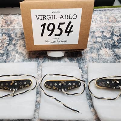 Virgil Arlo "1954 / White Label" Strat Pickup Set image 3