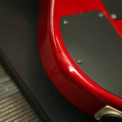 Ibanez BTB400QM - 2003 - Transparent Red - Made in Korea image 23