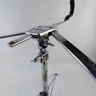 Ludwig 70s Snare Drum Stand #1355 Atlas Single-Braced Chicago USA Vintage Chrome image 11