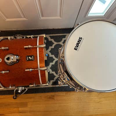 Sonor made in Germany Sunset beech limited edition 3 pc drum set + bags and extras image 4