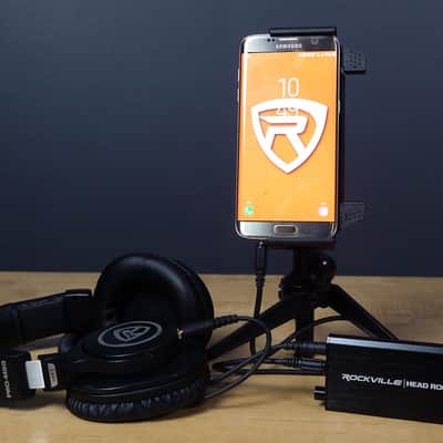 Rockville HeadRock Battery Powered 16 ohm – 300 ohm Headphone Amplifier Amp image 9