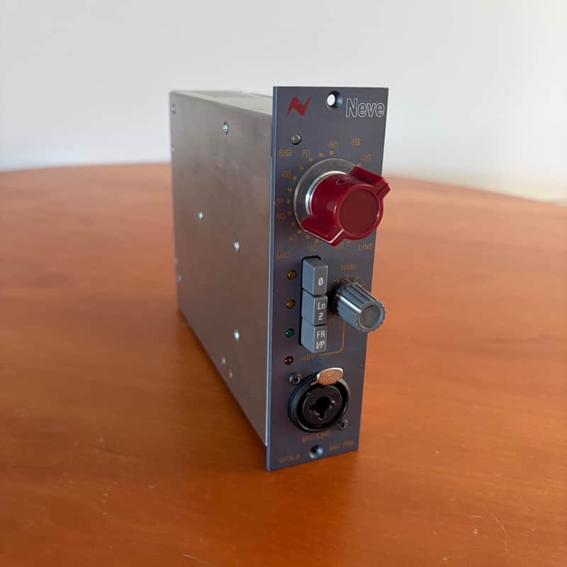 AMS Neve 1073LB 500 Series Mic Preamp Module 2010s - Blue image 1