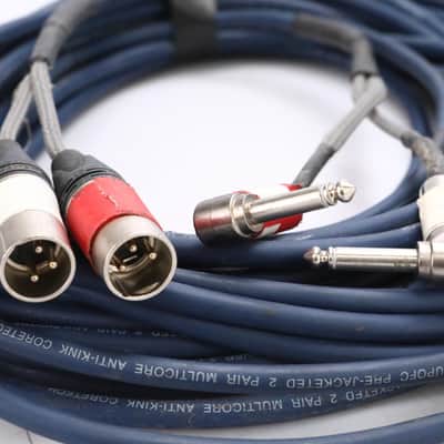 8-Channel XLR Stage Studio Snake Box w/ 4 XLR - 1/4" TS Multi Cables #49092 image 10