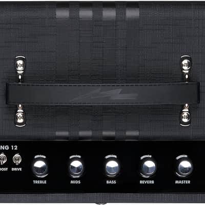 Supro Delta King 12 Reverb Black/Black (15 Watts, 1x12"), Black image 4