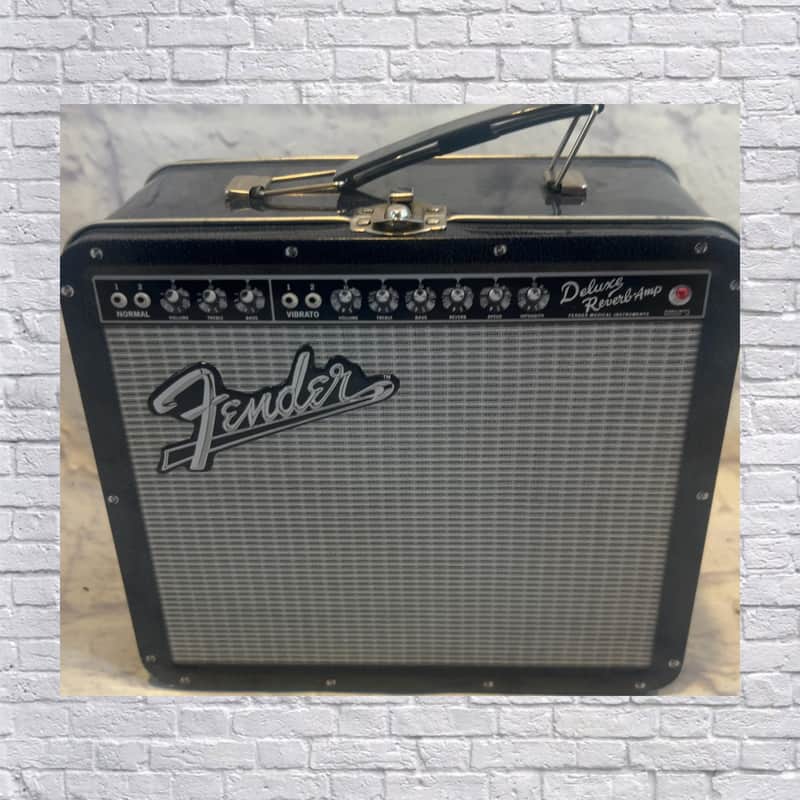 Fender Tin Lunchbox Guitar Combo Amp image 1
