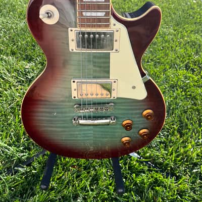 Epiphone Les Paul Standard Plus Top PRO 2018 - Blueberry image 2