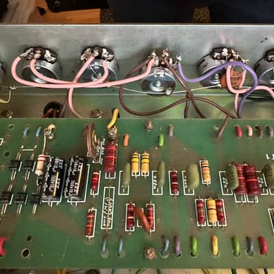 Marshall JMP 1987 MK II 2-Channel 50-Watt Guitar Amp Head 1975 - 1981 - Black image 21