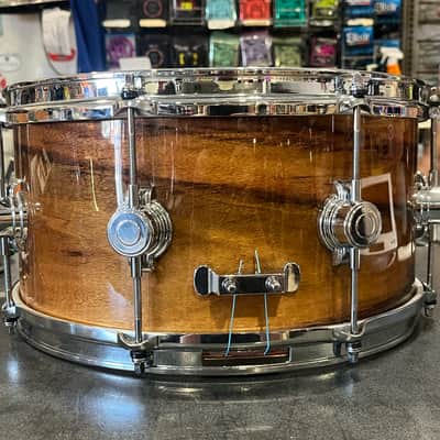 George Way Aristocat Acacia Snare Drum 14"x8" image 5