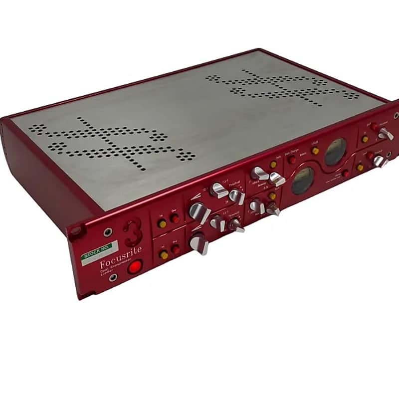 2000s Focusrite Red 3 Dual Compressor / Limiter Red