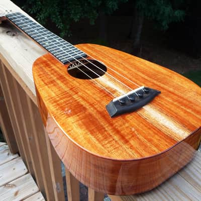 Kanile'a  ( Kanilea )  P1-T DLX Koa Pineapple Tenor Ukulele 2020 gloss UV polyester image 1