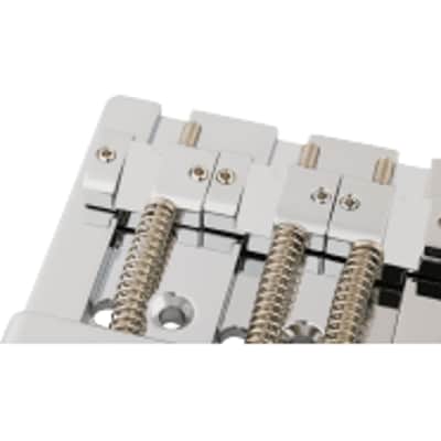 Fender® HiMass™ String-Through 4-String Bass Bridge Assembly With Brass Saddles image 3