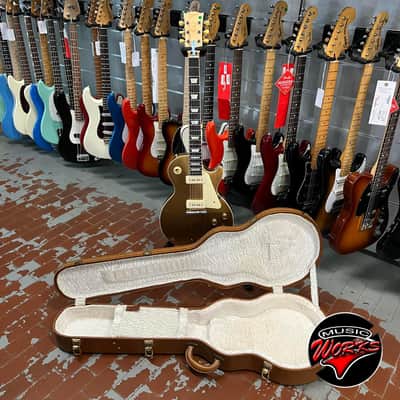 Gibson   Les Paul 1952 Tribute Reissue   2013 Limited Edition 400 Pz Bullion All Gold image 8