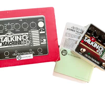 Electro-Harmonix Stereo Talking Machine Vocal Formant Filter Pedal