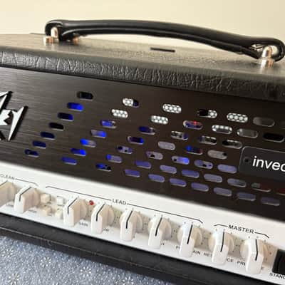Peavey Invective MH Misha Mansoor Signature 2-Channel 20-Watt Mini Guitar Amp Head 2021 - Present - Black image 5