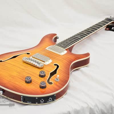 PRS SE HollowBody II Piezo Vintage Sunburst (s/n: 2303) image 7