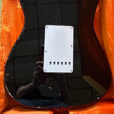 Fender Eric Clapton Artist Series Stratocaster Vintage Noiseless Pickups  Black #US22140671 8lbs 1.5 oz image 3
