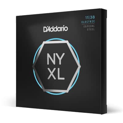 D'Addario NYXL1138PS Nickel Wound Pedal Steel Electric Guitar Strings 11-38 image 1