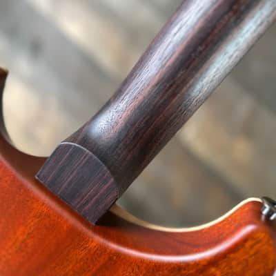 PRS Wood Library DGT Semi-Hollow David Grissom Signature Rosewood Neck! Flamed Maple 10-Top Smoked Black Hardware - Burnt Maple Leaf 418145 image 11
