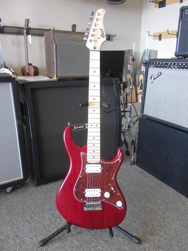 Cort G100 Electric Guitar Lightweight Strat Style Student Guitar Cherry image 1