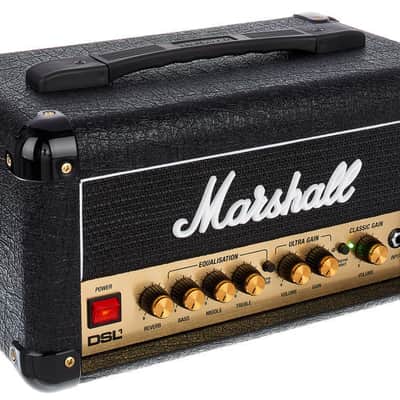 Marshall DSL1HR 1-watt Tube Guitar Amplifier Head with 2 Channels, High/Low Power Modes, Speaker-emulated Line Out image 2